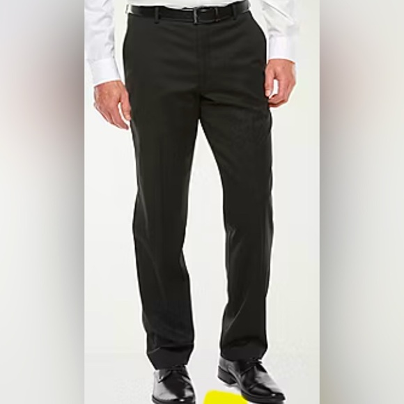 Stafford Black Tailored Pants 34x30 - Picture 1 of 4